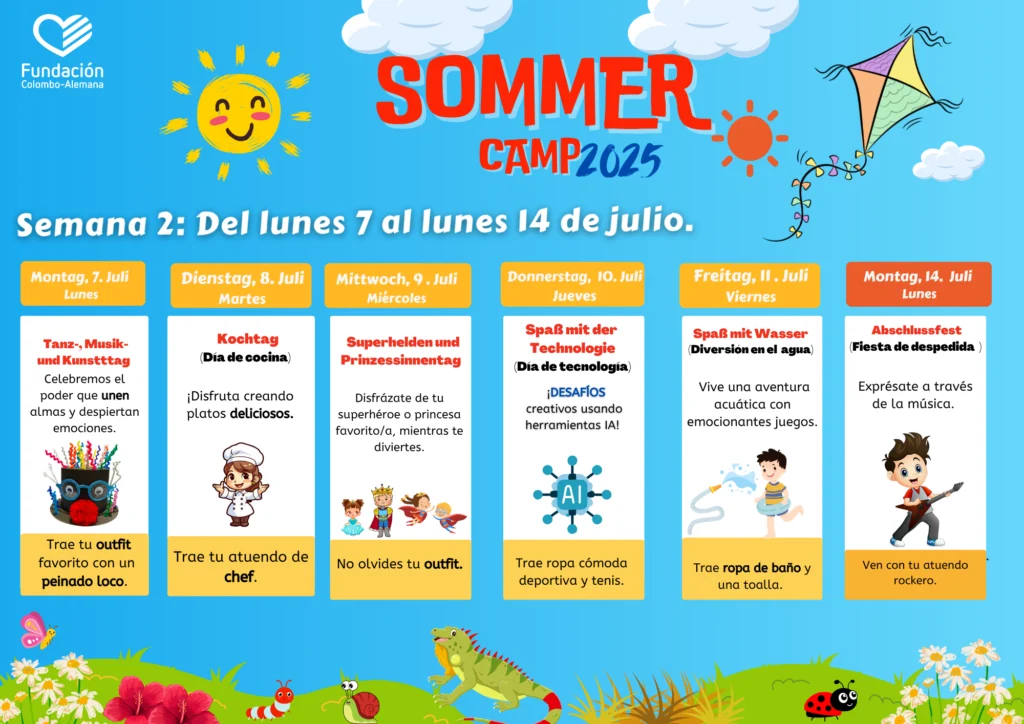 Cronograma Sommercamp 2025